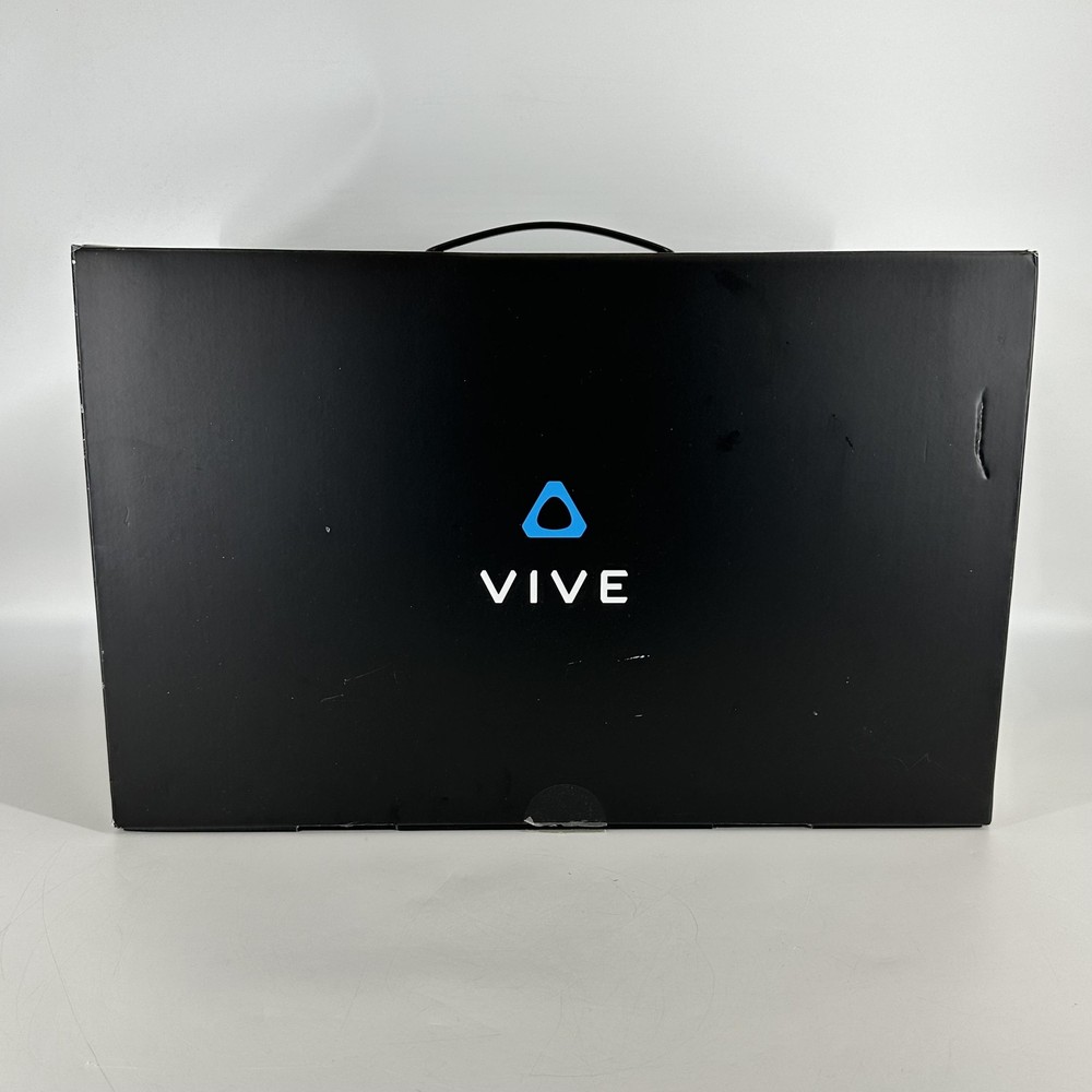HTC Vive Pro 2 VR Headset w/ Controller/Link Box/Base Stations/USB Cable - Good