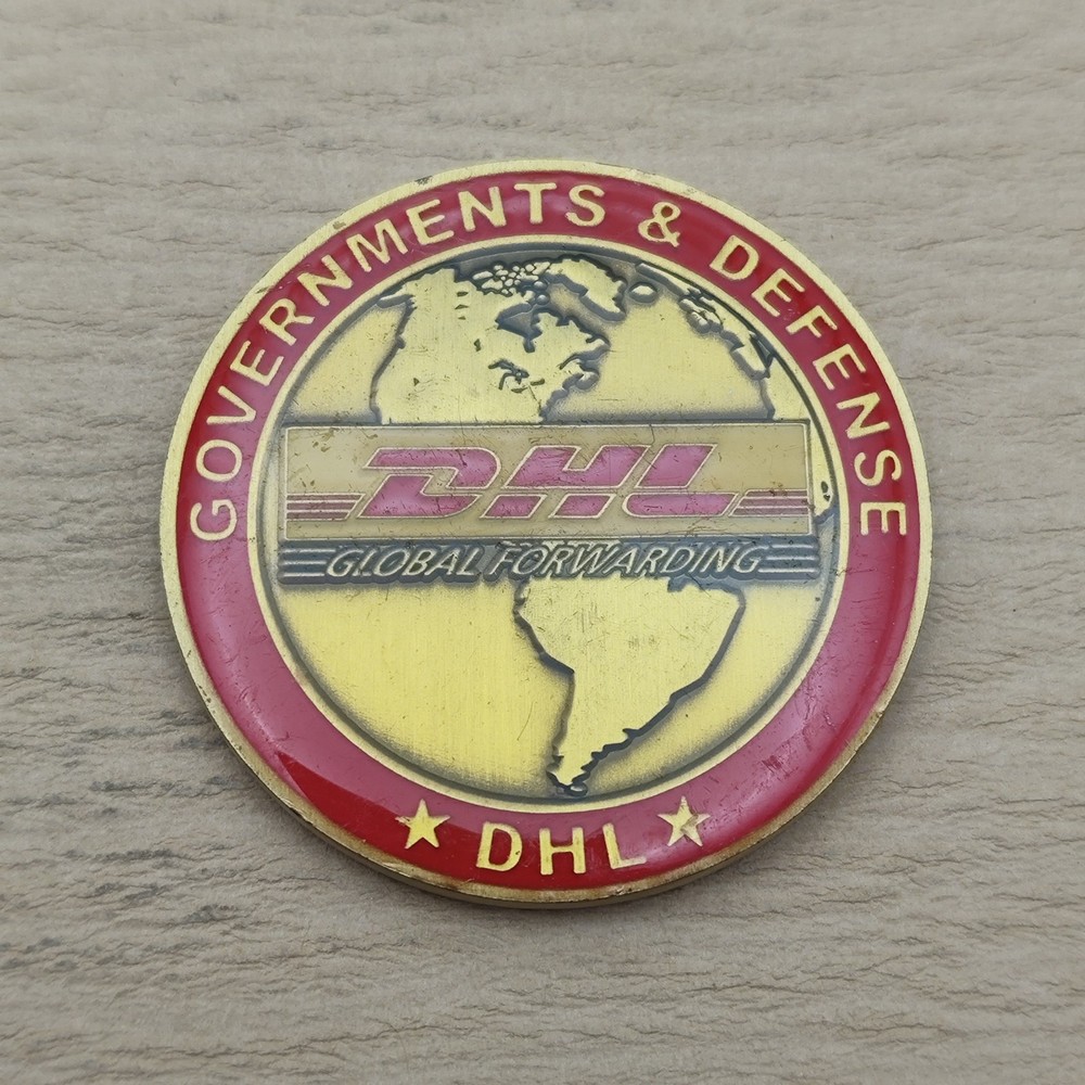 DHL Global Forwarding Challenge Coin