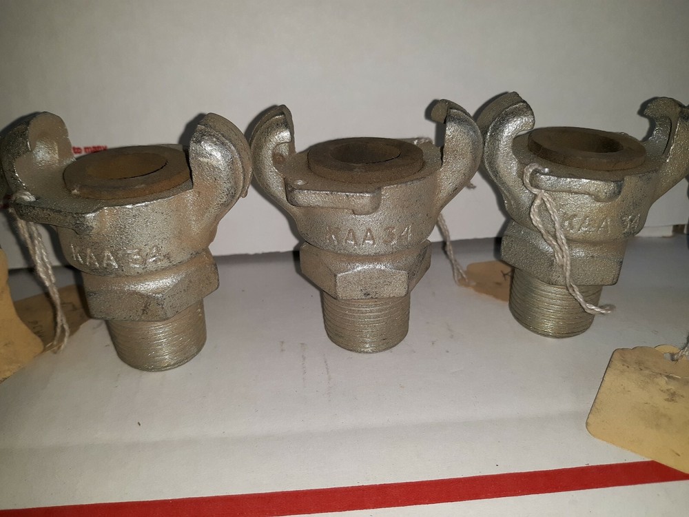 3/4" MALE CROWFOOT COUPLING PLATED IRON