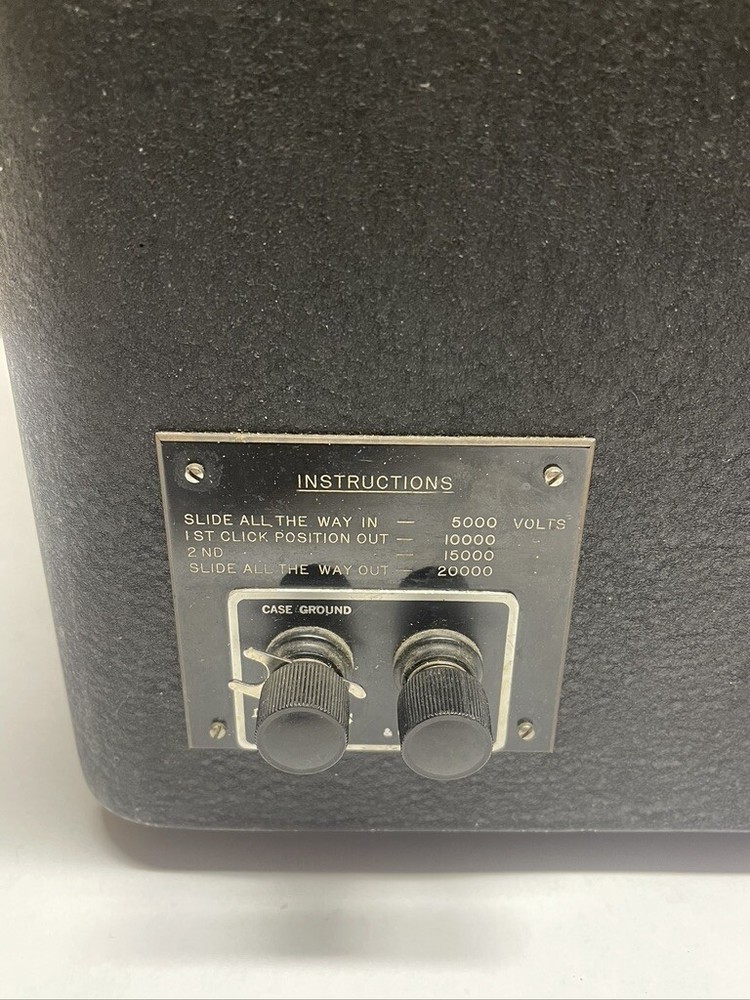 Singer ESH Electrostatic High Voltage Meter 50kV