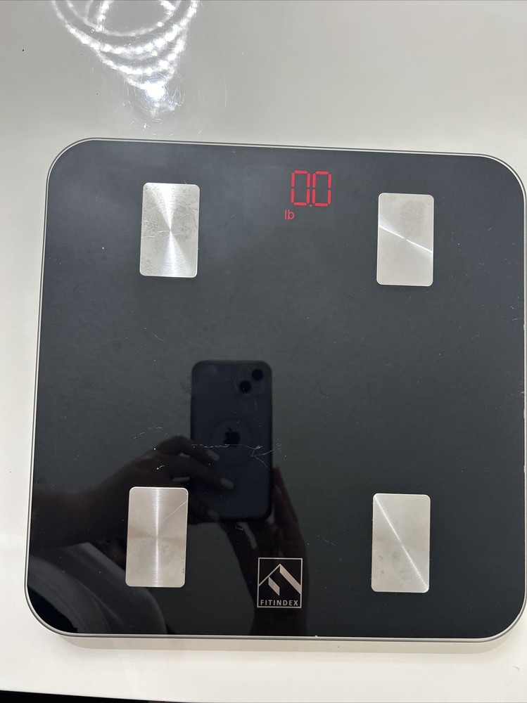 Used Fitindex Scale Body Black
