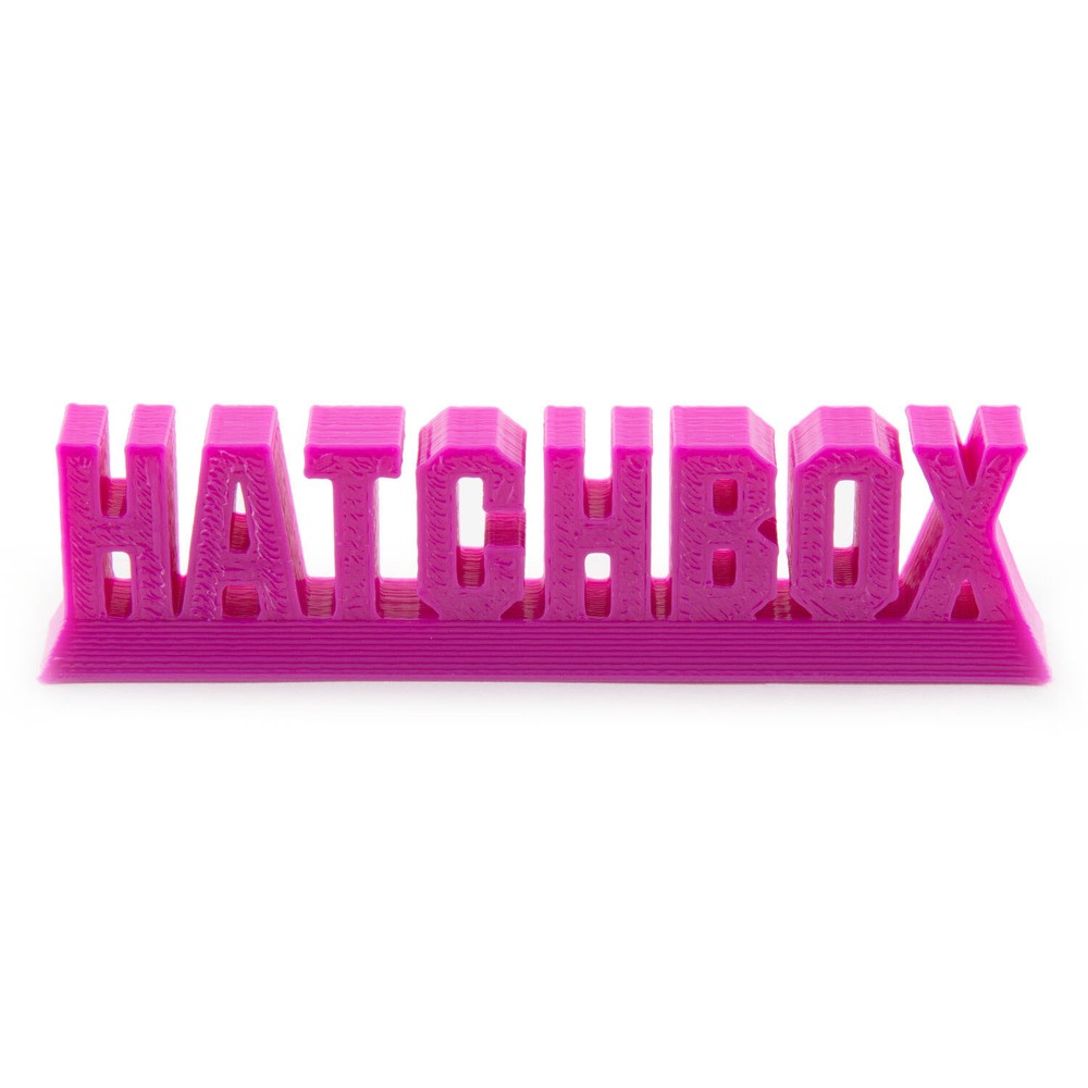 HATCHBOX PLA 1.75 mm 3D Printer Filament in Purple, 1kg Spool
