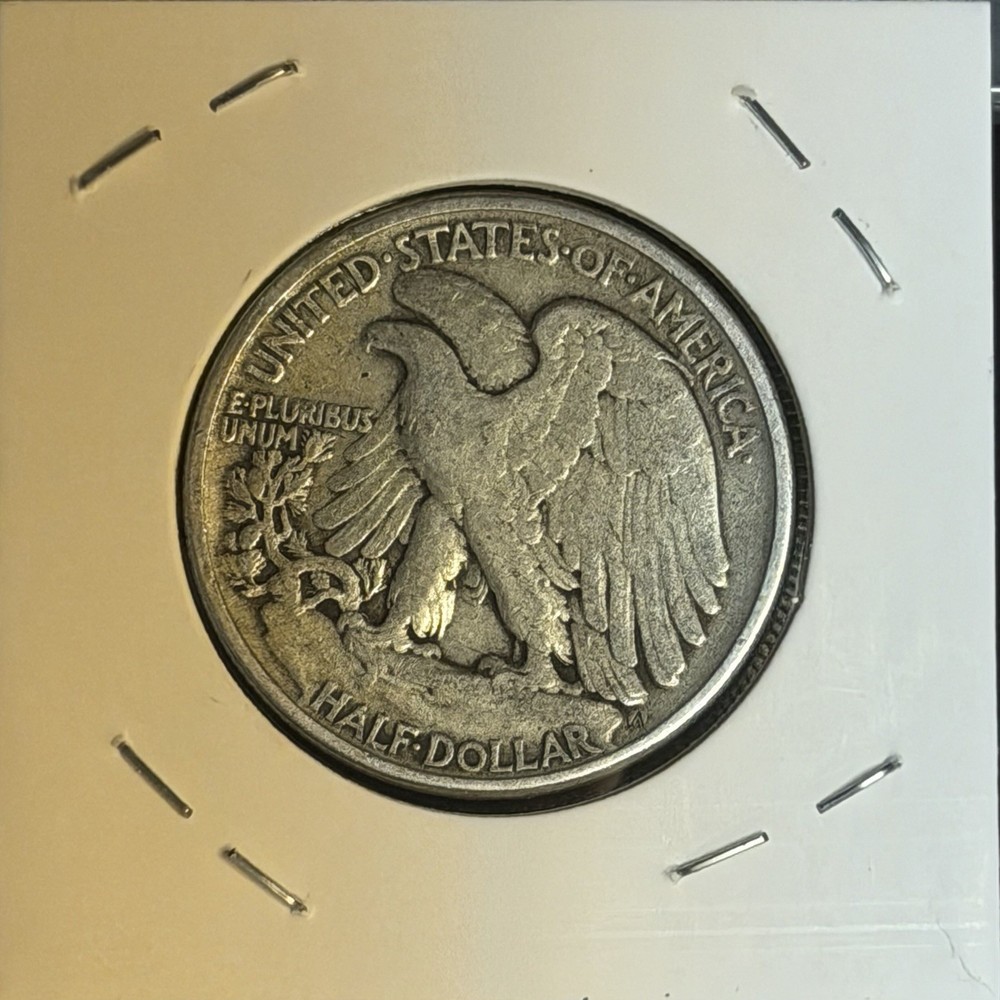 1945 P VF Walking Liberty Silver Half Dollar