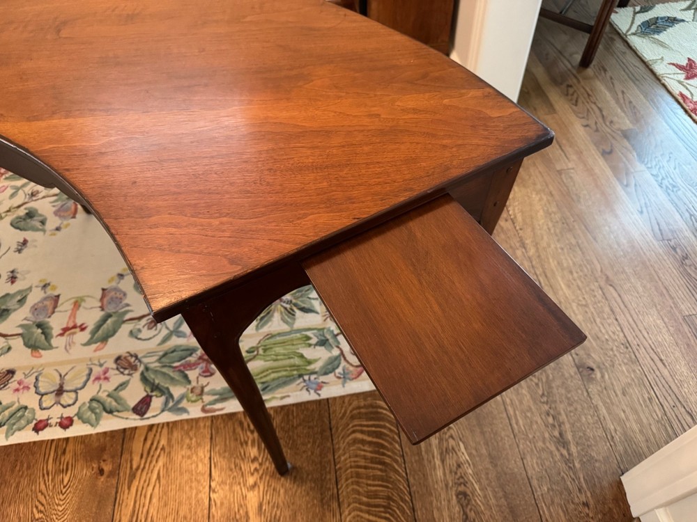 Antique English Half Moon Hunt Table