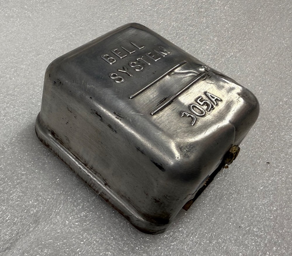 Vintage Phone Bell System 305A box