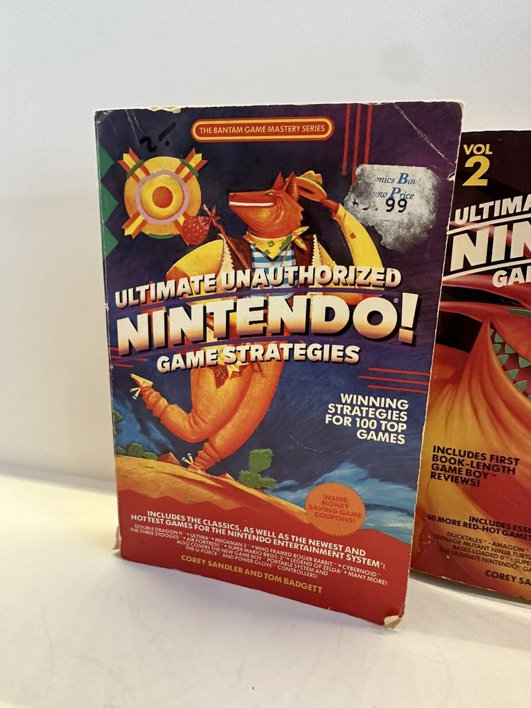 Ultimate Unauthorized Nintendo Game Stratergies -1 ,2 & Nintendo Secrets Book!