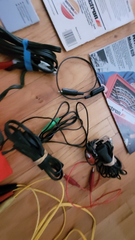 Vintage ACTRON Inductive Diagnostic Analyzer Model 628 with Box.