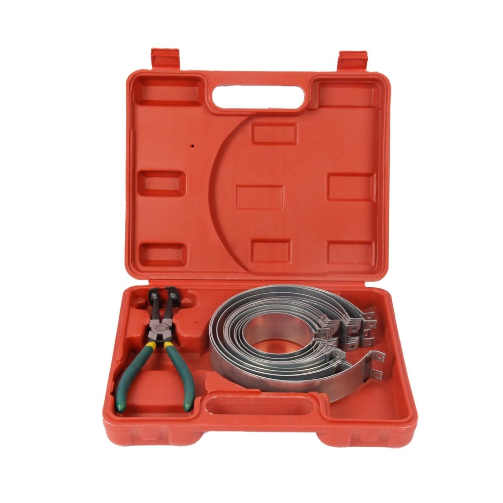 LUTIFIX Piston Ring Compressor Tool, 14 Pcs Rings & 1 Adjustable 14PCS