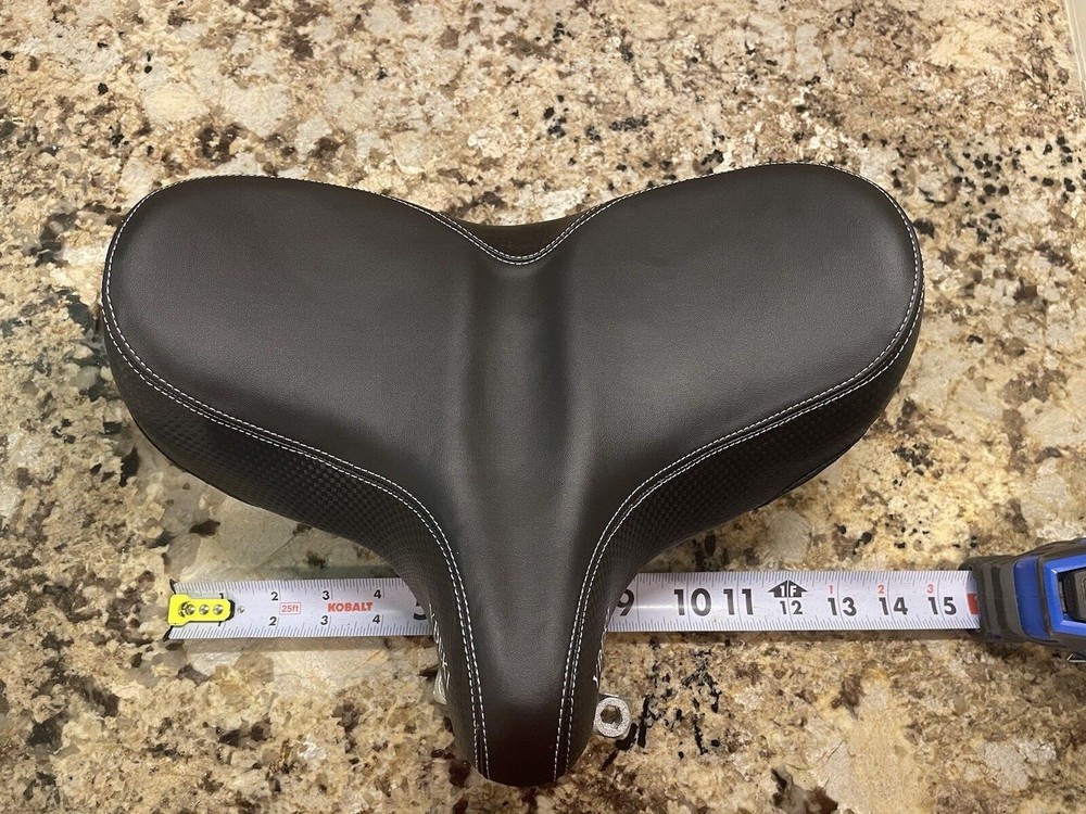 Namucuo Oversized Comfortable Replacement Bicycle Seat - New Black Saddle Type