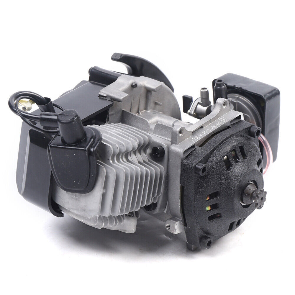 49CC 2 Stroke Engine Motorized Bicycle Motor Pull Start Fit For Pocket Dirt Bike