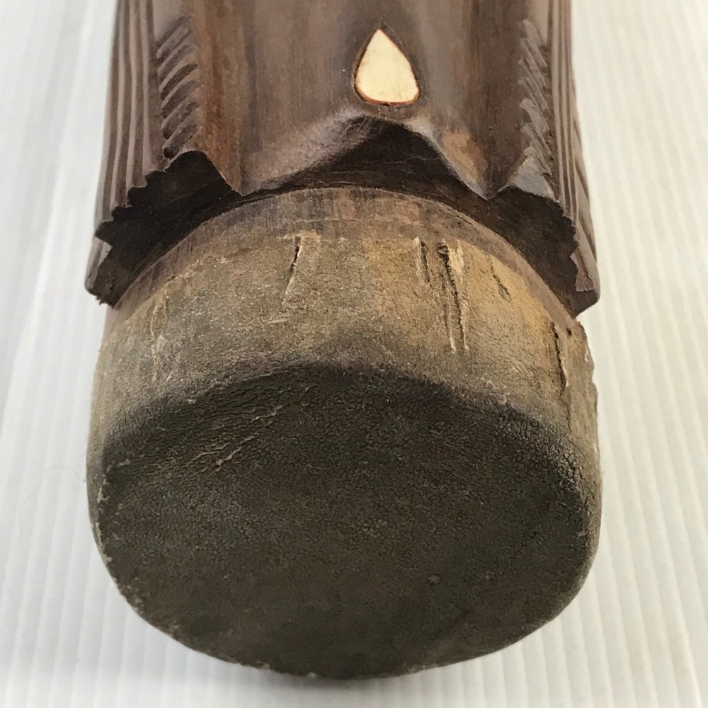 Vintage Wooden Dragon Drum 49 cm