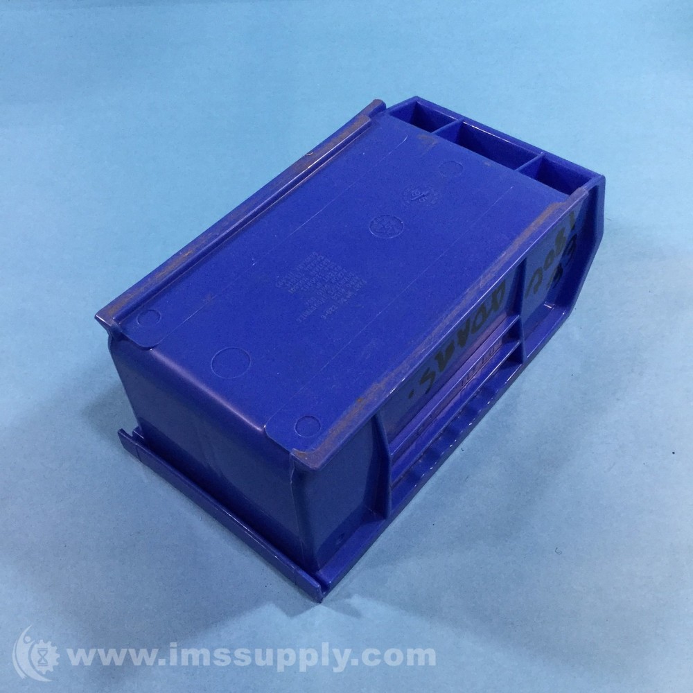 Akro Mils 220-6 Stackable Blue Plastic Storage Bin USIP