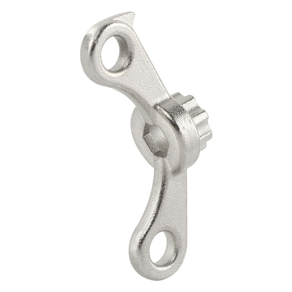 Bicycle Crank Adjusting Cap Tool Arm Dust Cap Removal Repair Accessory Silver