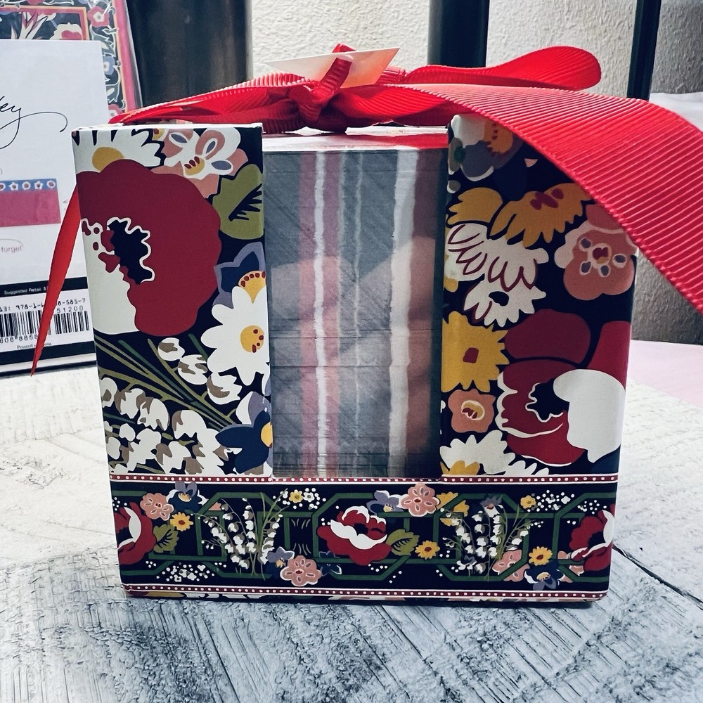 Vera Bradley Take Note Cube and Forget Me Not Sticky Notes