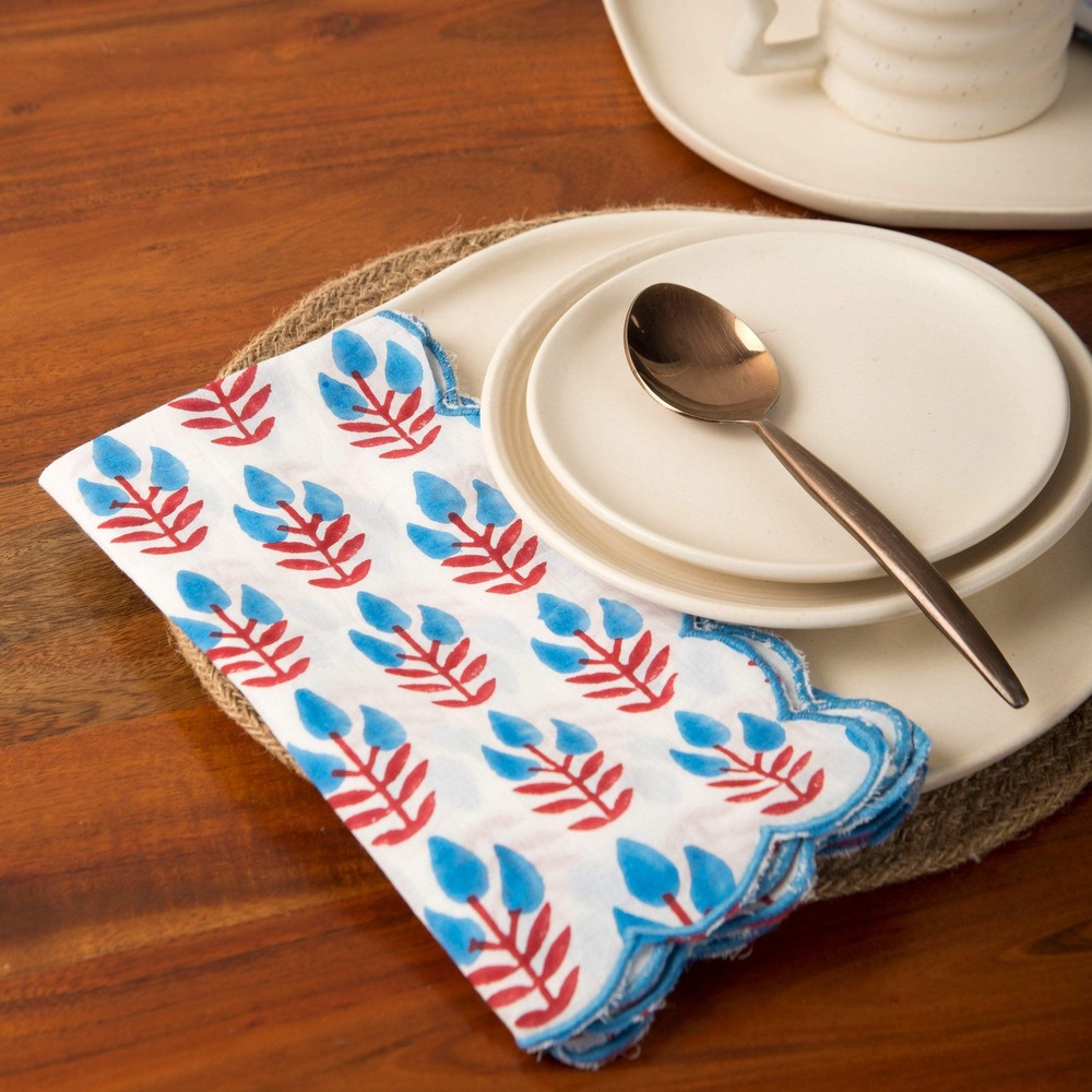 Meadow Handblocked Napkin Set
