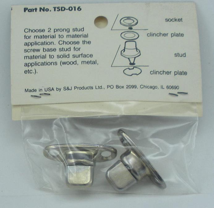 Snapdot TSD-016 Twist Stud Base 2 Screw Style