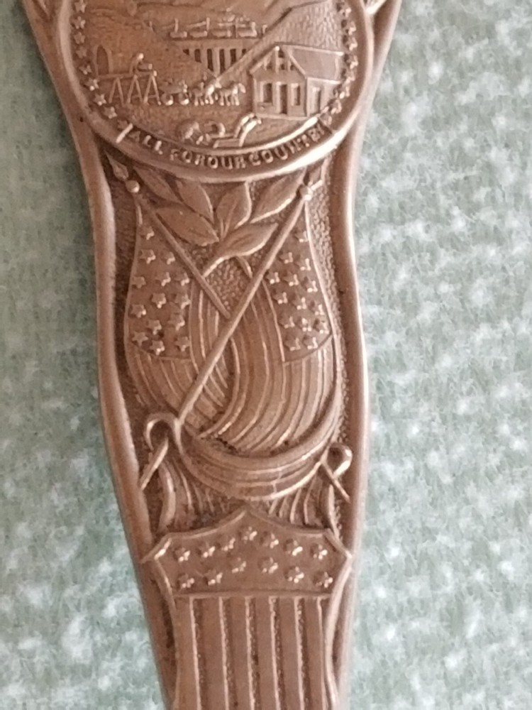 Nevada State Souvenir Spoon by Imperial Silver