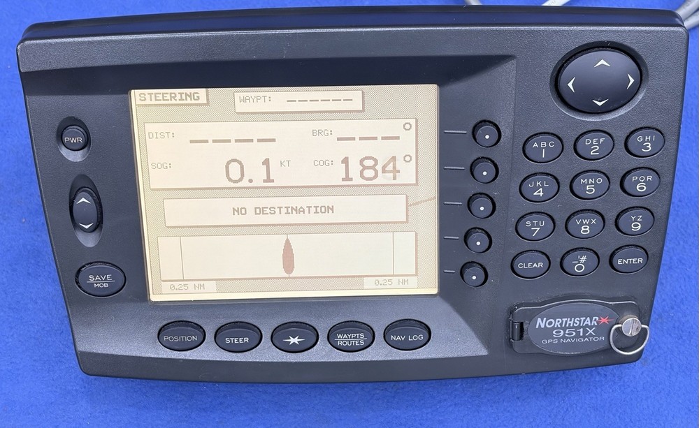 Northstar 951x DGPS / GPS Chartplotter Display - Fully Tested & Working