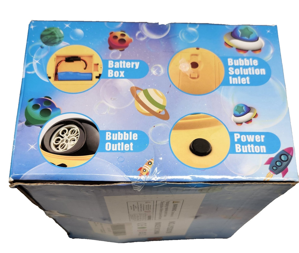 Battery Operated Bubble Machine Kit With Bubble Machine & Solution