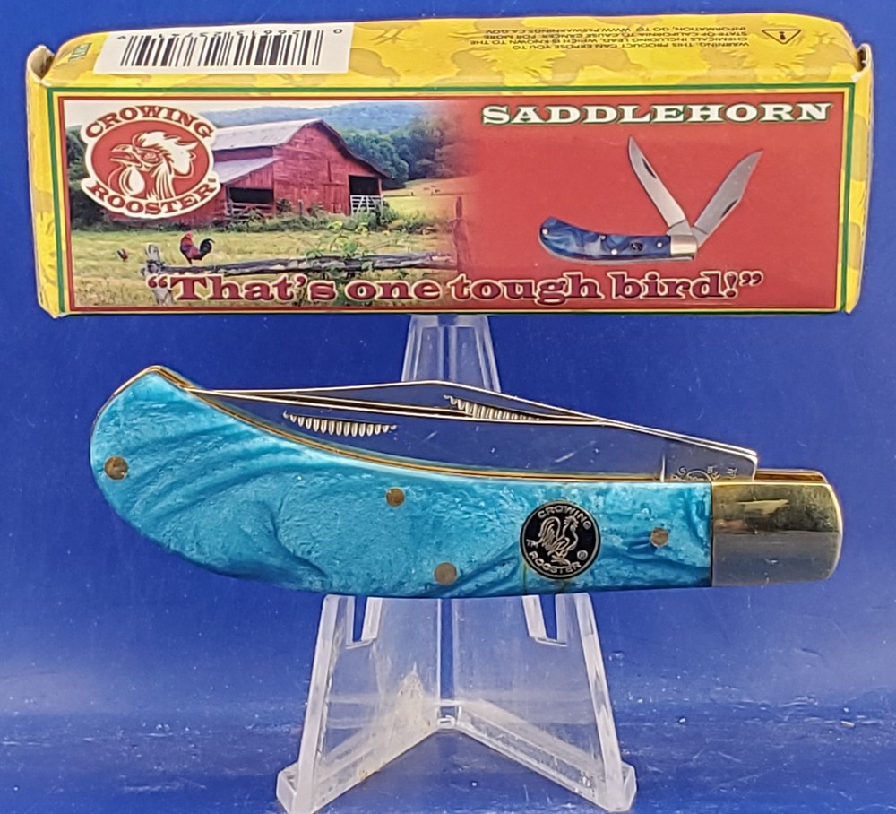 CROWING ROOSTER BARRACUDA SADDLEHORN CR-528BBY