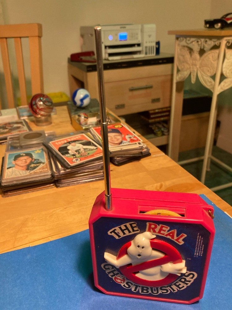 REAL GHOSTBUSTER TRANSISTOR RADIO