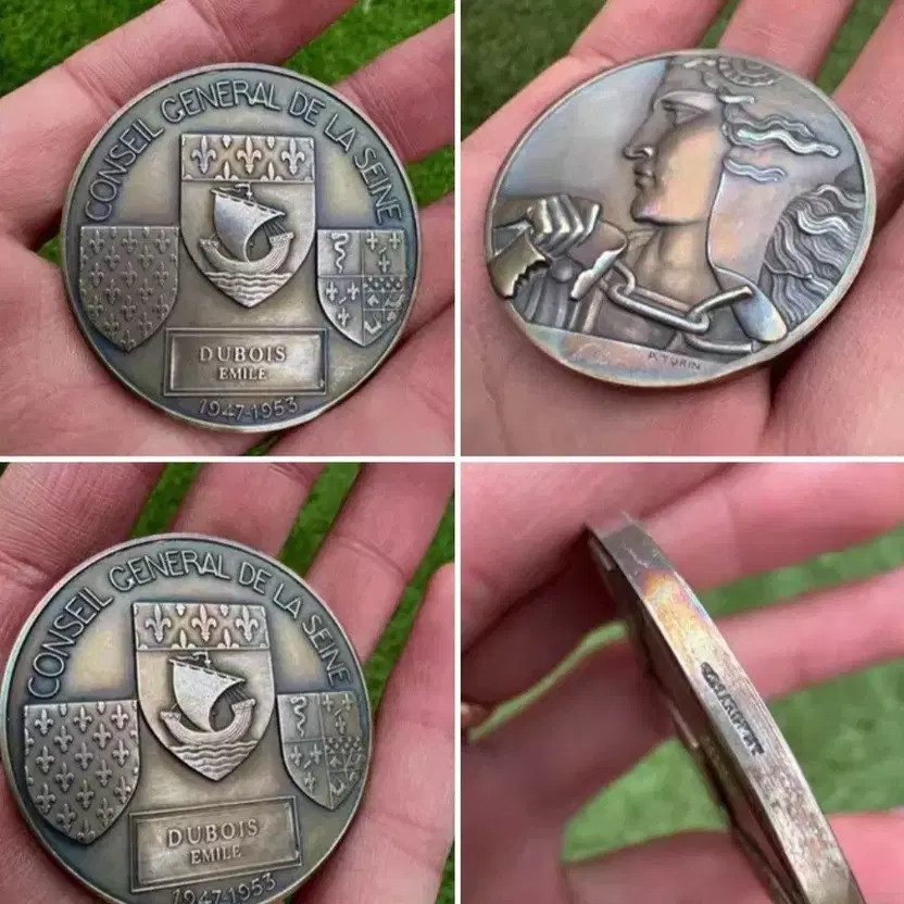 Marianne Silver Medal - Vintage Collectible
