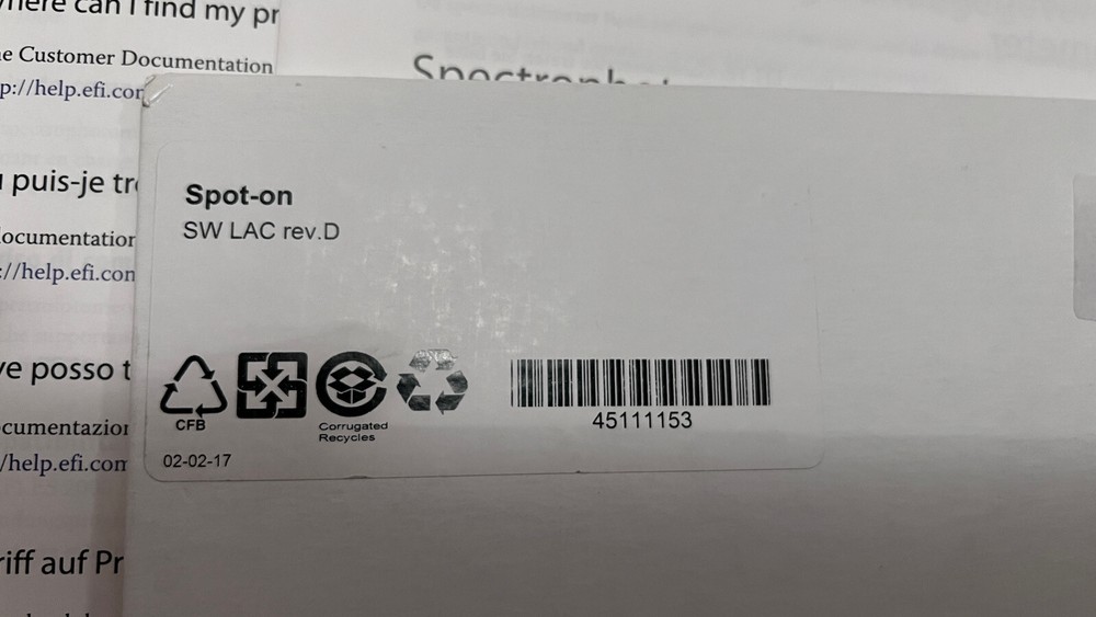 EFI Spot-on. Software. Brand New. Sealed