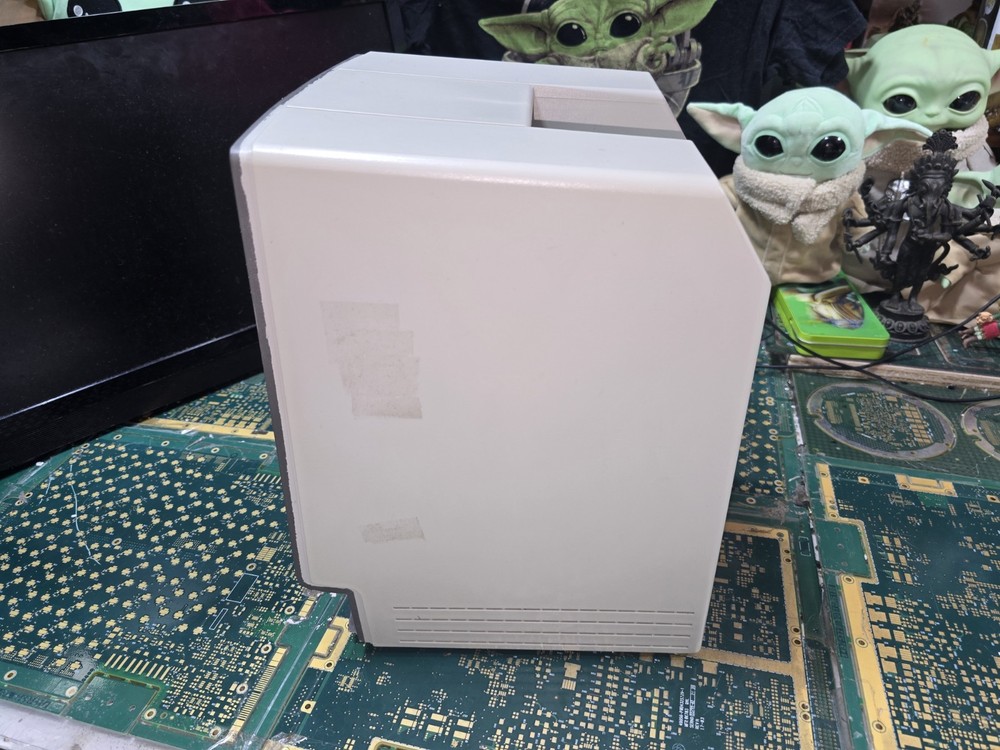 Apple Macintosh Classic M1420 EMPTY-Intact-Back Casing Shell #1-Just OK Cosmetic