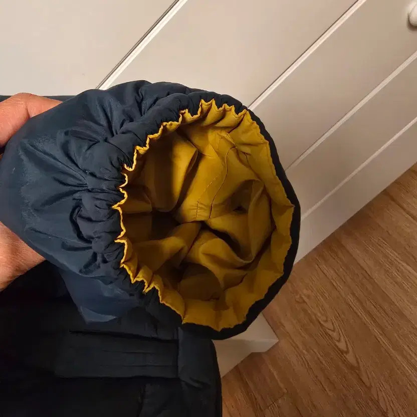 Umbro Double-Sided Yellow Goose Down Puffer Jacket