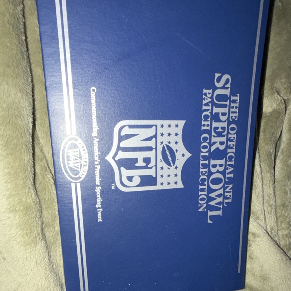 Official NFL Super Bowl Patch Collection