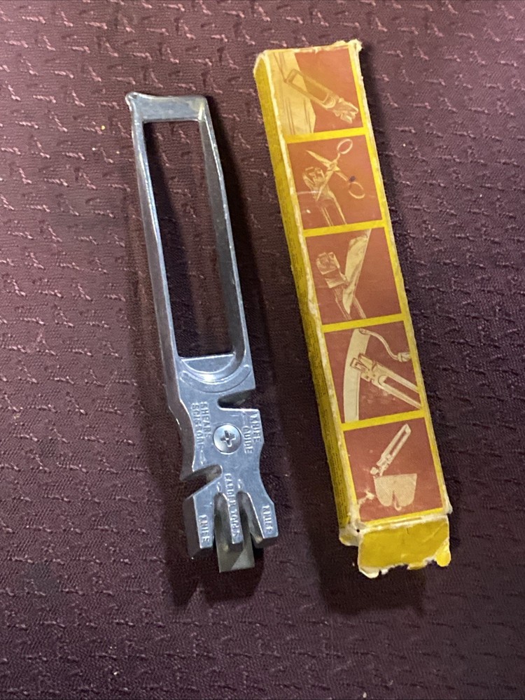 Vintage Selectool Master Sharpener Box And Instructions