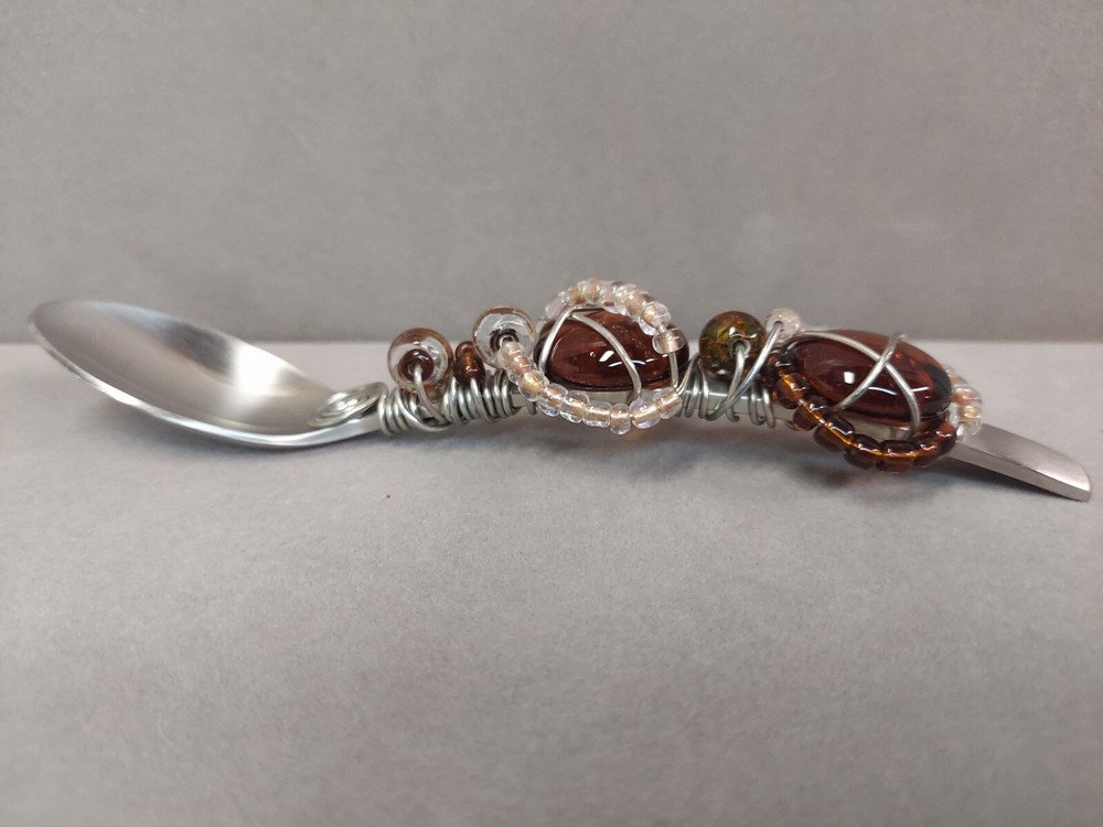 Wire Wrapped Tea Spoon