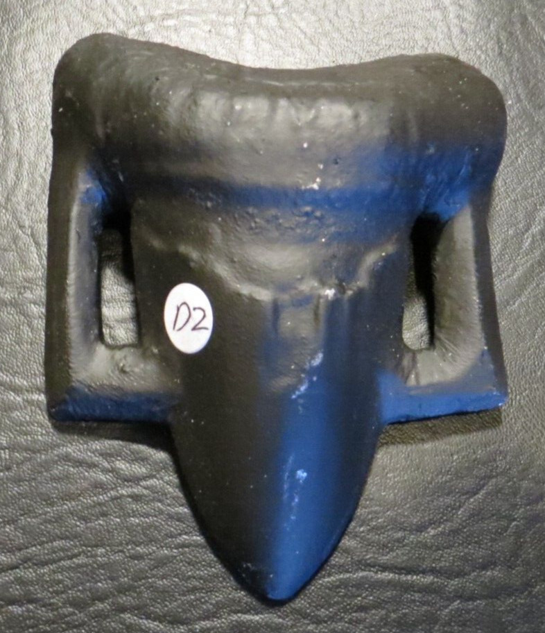 megalodon dive weight hand cast lead d2