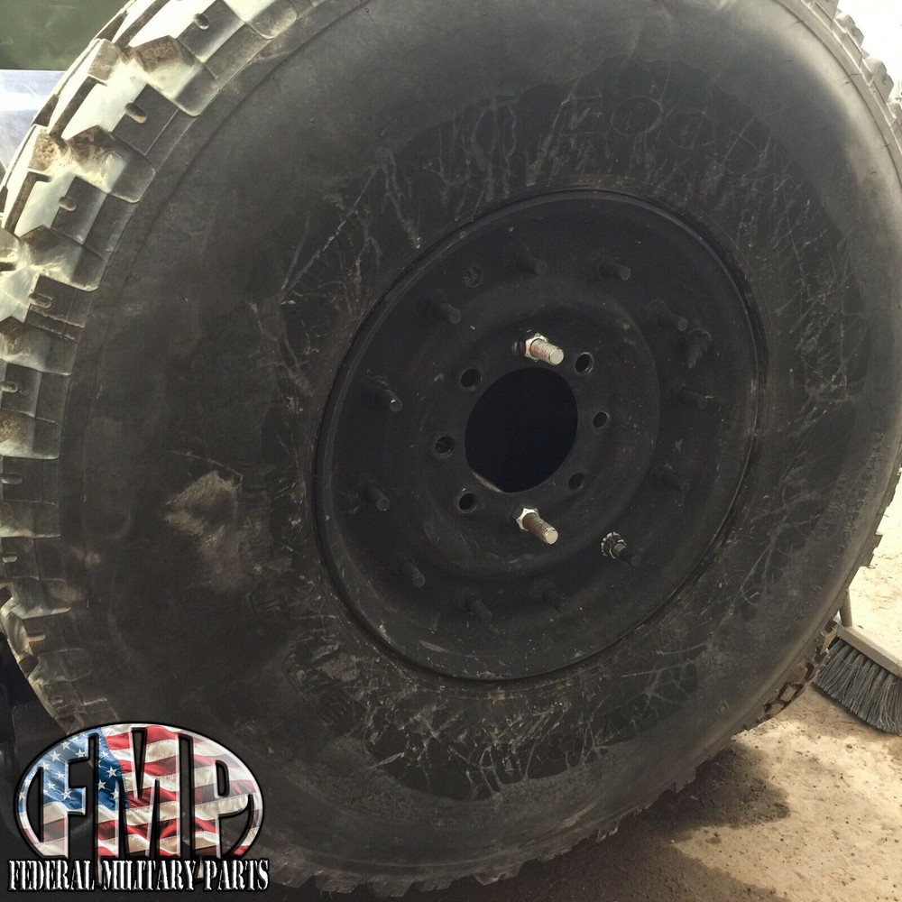 MILITARY HUMVEE SPARE TIRE CARRIER - TAILGATE MOUNTED M998 M1038 H-1 HUMMER