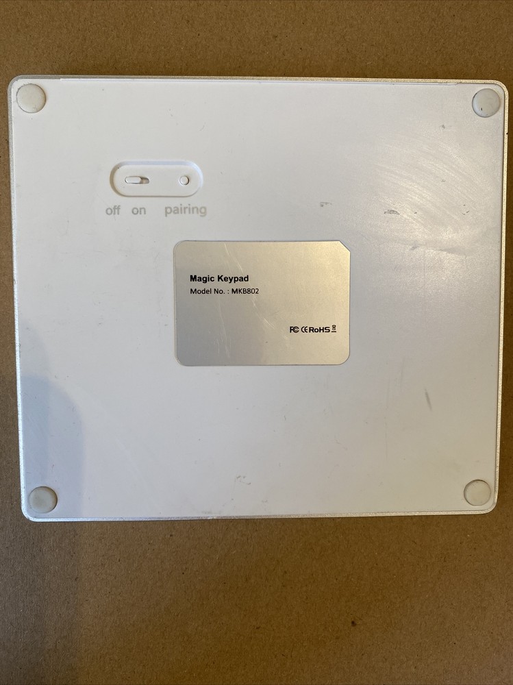 Magic Keypad: Used. Tested. Model MKB802