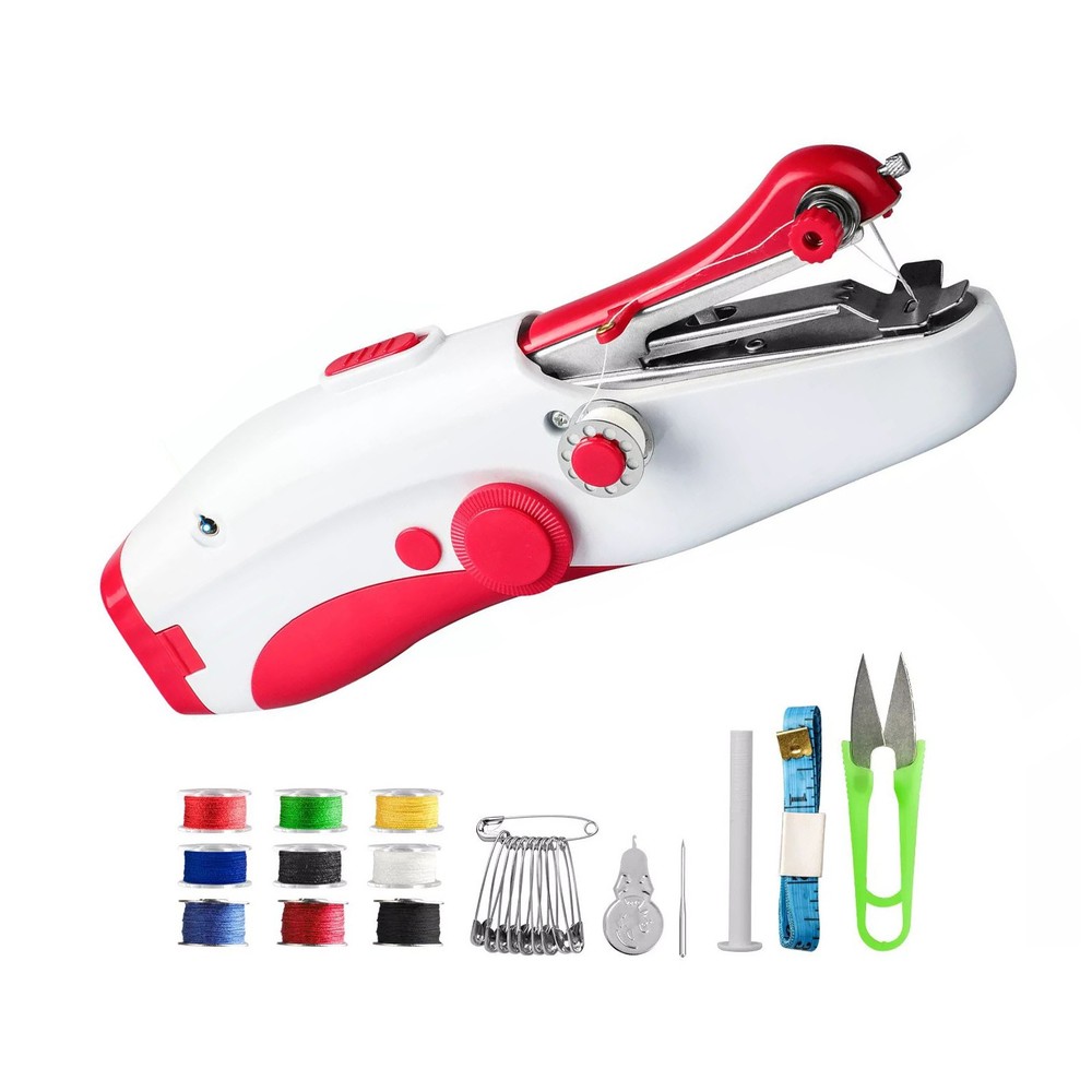 Lightweight Portable Compact Handheld Electric Stitch Sewing Machine Tool