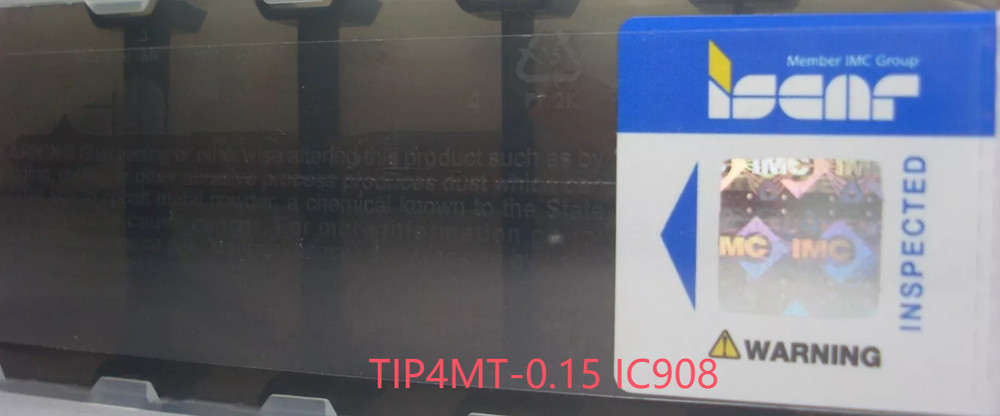 10 PCS  ORIGINAL  INSERTS  TIP4MT-0.15 IC908