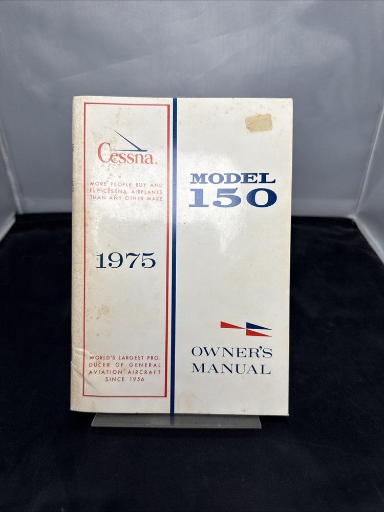 1973 Cessna 150 Owner's Manual Model 150