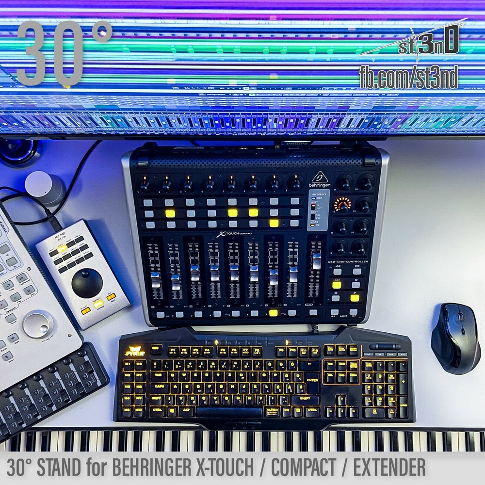 STAND for BEHRINGER X-TOUCH / COMPACT / EXTENDER - 30°