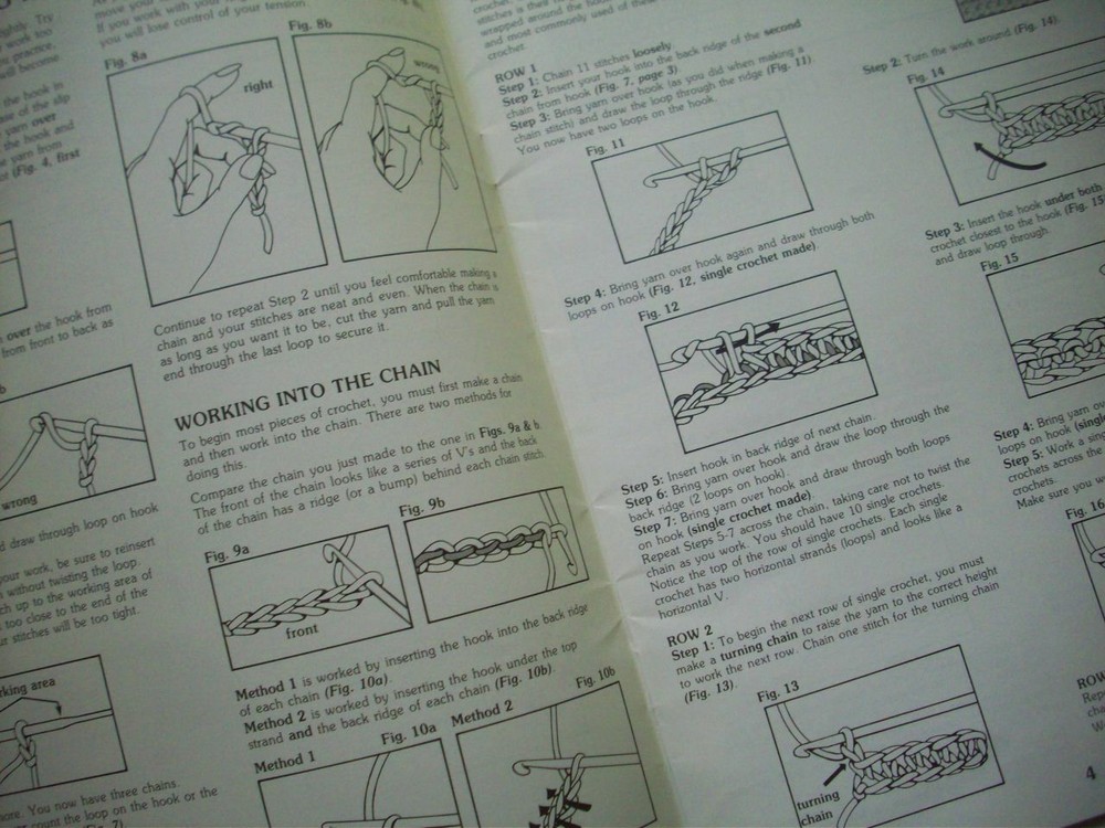 New Crochet Basics how to diagrams instructions and patterns