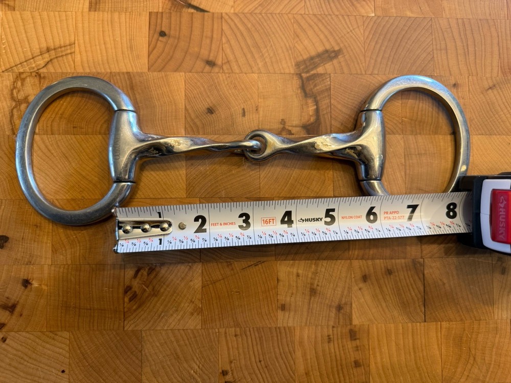 Coronet 5 1/2” Slow Twist Eggbutt Snaffle Bit