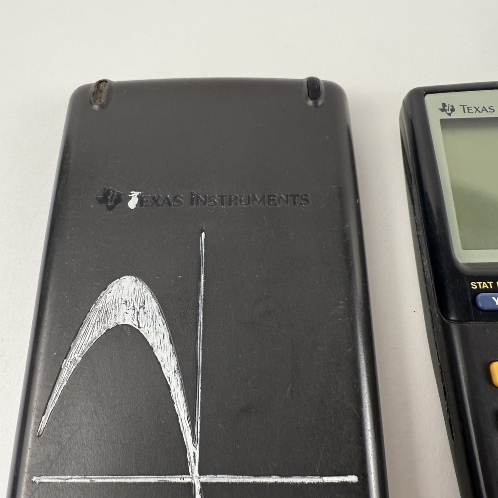 Texas Instruments TI-83 Handheld Graphing Calculator With Cover Tested Working