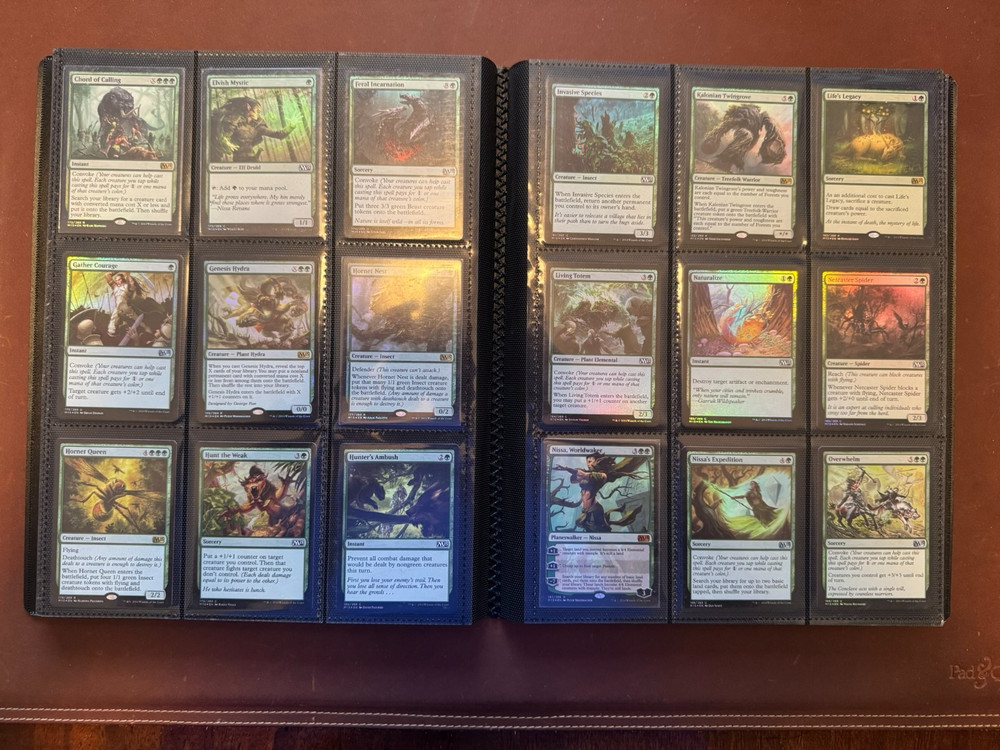 Magic Core Set 2015 M15 Complete Set Premium Foil Near Mint