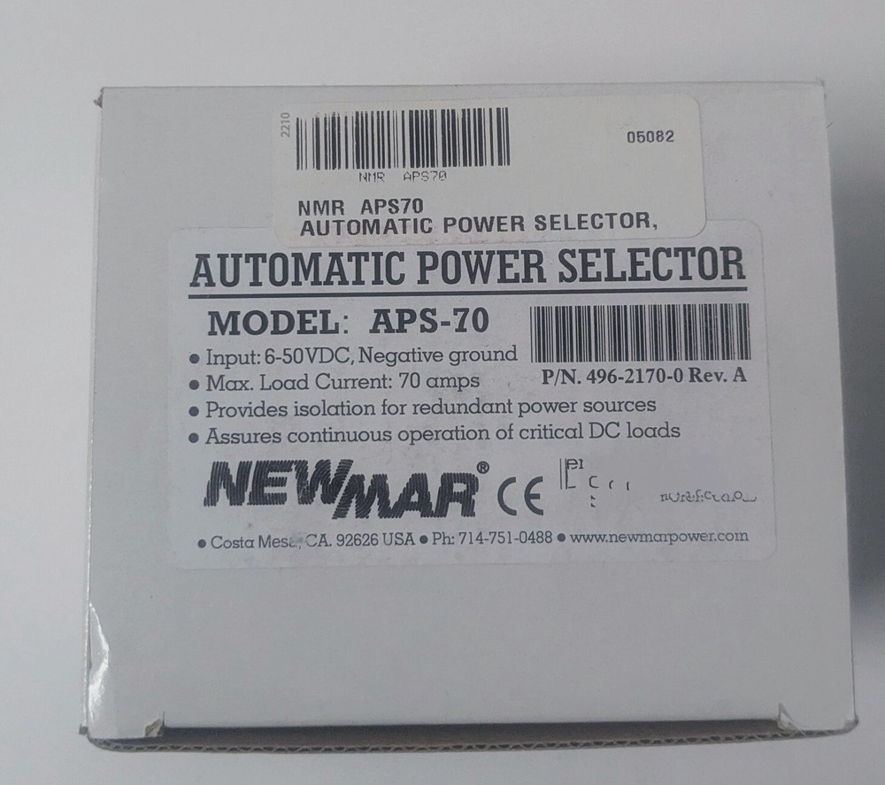 Newmar APS-70 Power Selector