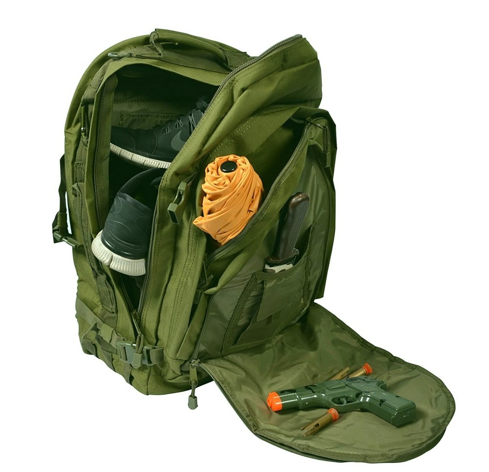 EXPLORER TACTICAL B6-3 Day Assault Backpack Pack Molle Bag Hiking Army