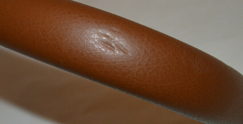 Austlen Stroller Front Leather Bumper Bar- Brown