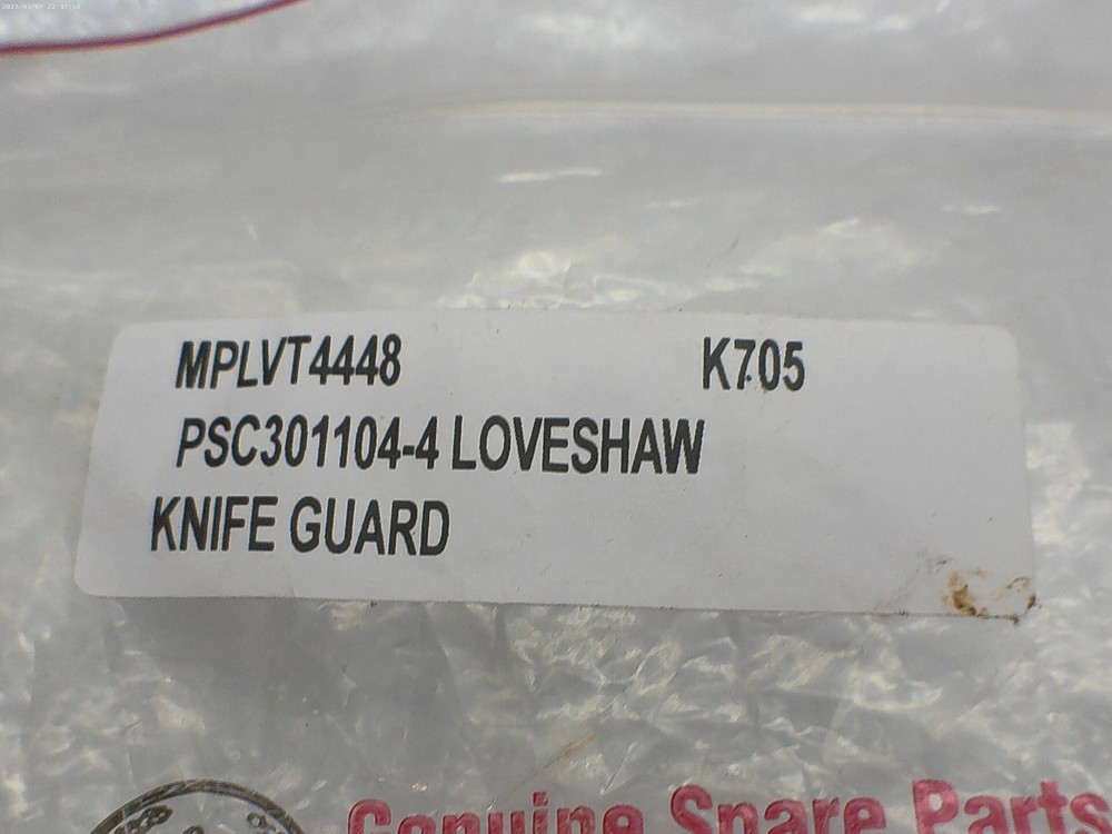 LOVESHAW PSC301104-4 KNIFE GUARD NSNP