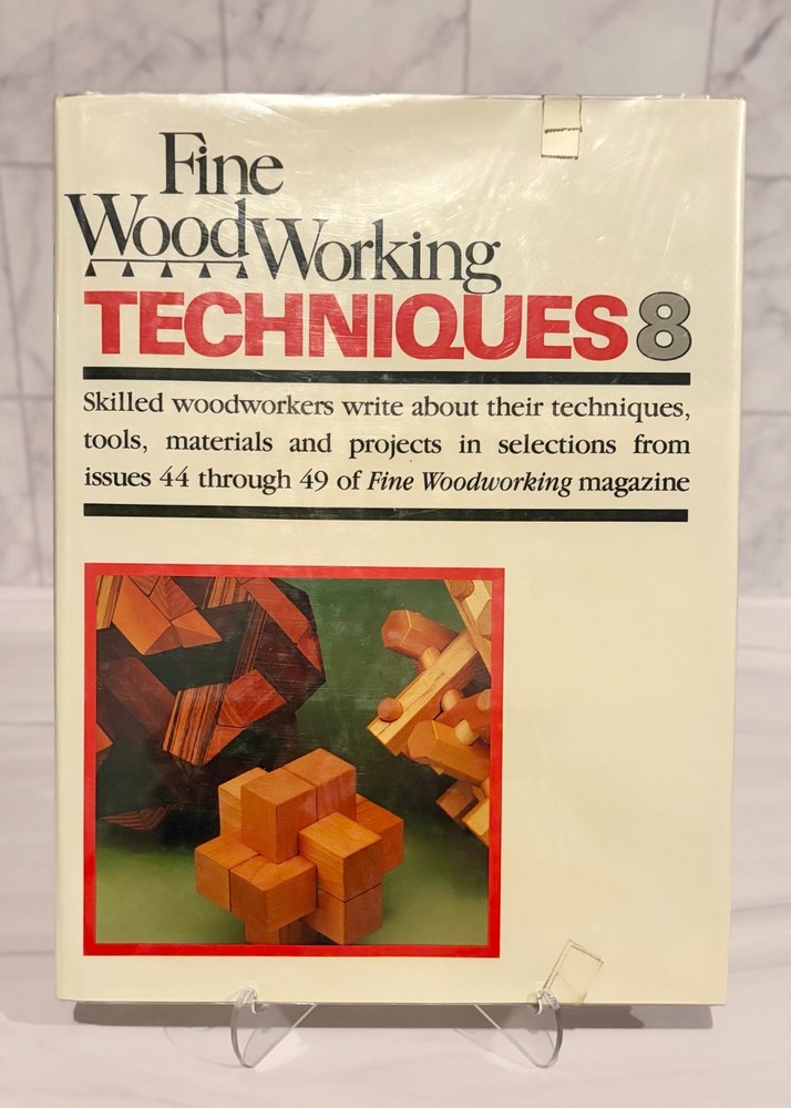 Fine Woodworking Techniques Book Taunton Press Joinery Tools Guide