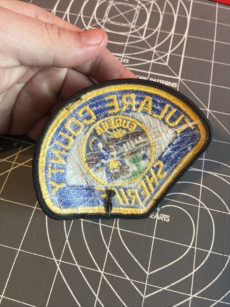 Vintage Tulare County Sheriff Eureka Patch