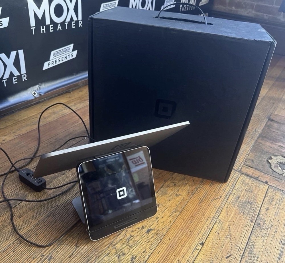 Square Register POS System - Black (A-SKU-0665) Model: SPS4-01 With Box